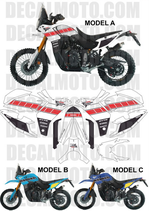 グラフィックステッカー テネレ 700 REVOLUTION RTECH 2025 RALLY SPEEDBLOCK FC