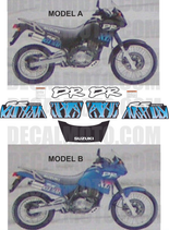 グラフィックステッカー DR 650 1995 RS E