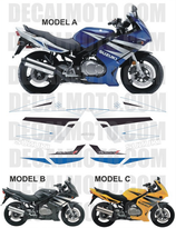 グラフィックステッカー GS 500 F 2004