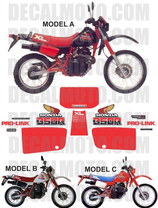 グラフィックステッカー XL 350 R 1986