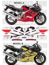 グラフィックステッカー CBR 600 F4i 2004