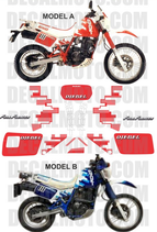 グラフィックステッカー DR 650 1991 DJEBEL