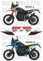 グラフィックステッカー テネレ 700 REVOLUTION RTECH 2025 RALLY