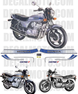 グラフィックステッカー CB 750 F 1980 - 1981 GREY