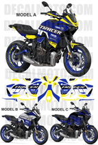 グラフィックステッカー TRACER 7 700 2022 - 2025 FACTORY RACING ICON