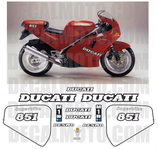 グラフィックステッカー 851 SP1 SUPERBIKE