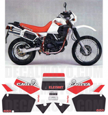グラフィックステッカー ELEFANT 650 1986
