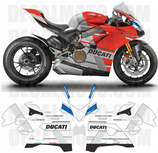 グラフィックステッカー パニガーレ V4 CORSE