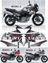 グラフィックステッカー VSTROM DL 650 2004 - 2011 WORLD