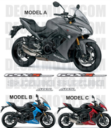 グラフィックステッカー GSX-S 1000 F 15-18