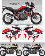 グラフィックステッカー VFR 1200 X クロスツアラー ADVENTURE BLACK