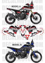 グラフィックステッカー テネレ 700 FACTORY RACING BRB 2025