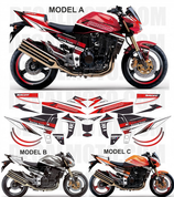 グラフィックステッカー Z1000 2003 - 2006 TRIBUTE