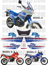 グラフィックステッカー DR 650 1991 RS