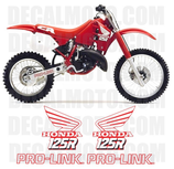 グラフィックステッカー CR 125R 1989