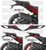 グラフィックステッカー ムルティストラーダ V2 CODA TAIL PERFORMANCE