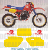グラフィックステッカー XR 600 R 1986