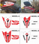 グラフィックステッカー ムルティストラーダ 1200 15-17 / 1260 マッドガード ＆ ハンドガード