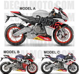 グラフィックステッカー RS660 SIGN SBK WHITE TRIBUTE
