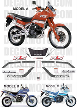 グラフィックステッカー DR 650 1990 RS