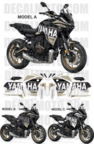 グラフィックステッカー TRACER 7 700 2023 - 2025 SIGN BLACK