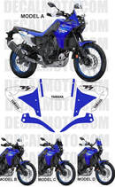 グラフィックステッカー テネレ 700 FRONT KIT ICON BLUE 2025