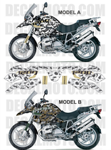 グラフィックステッカー R1200 GS 2004 - 2007 KAMO