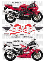 グラフィックステッカー CBR 600 F4i 2001