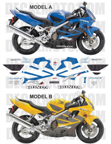 グラフィックステッカー CBR 600 F4i 2006