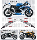 グラフィックステッカー GSX-R 750 2009