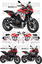 グラフィックステッカー TRACER 7 700 2021 - 2025 SIGN RED