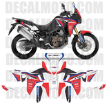 グラフィックステッカー アフリカツイン CRF1000 L MACCHI