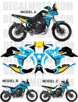 グラフィックステッカー テネレ 700 FACTORY RACING BRB 2025