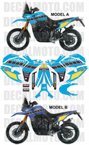 グラフィックステッカー テネレ 700 REVOLUTION RTECH 2025 RALLY GYTR