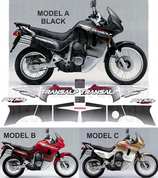 グラフィックステッカー TRANSALP XL 600 V 1997