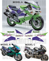 グラフィックステッカー ZX-9 R NINJA 1995