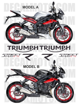 グラフィックステッカー 675 ストリートトリプル RX 2015 - 2016