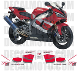 グラフィックステッカー YZF-R1 2000 RED