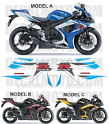 グラフィックステッカー GSX-R 750 2006