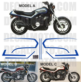 グラフィックステッカー VF 1100 S V65 SABRE 1984 - 1985