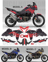 グラフィックステッカー アフリカツイン CRF1100L 2024 - SIGN BICOLOR