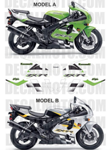 グラフィックステッカー ZX-7R NINJA 2002
