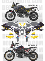 グラフィックステッカー F900GS TRIBUTE RACING