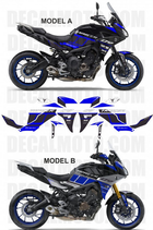 グラフィックステッカー TRACER 900 2018 - 2020 FACTORY RACING BLACK