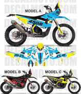 グラフィックステッカー KOVE 450 RALLY RACING PRO