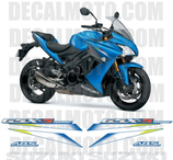 グラフィックステッカー GSX-S 1000 F 15-16