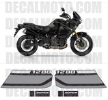 グラフィックステッカー XT 1200 Z スーパーテネレ 2017 BLACK