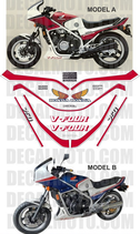 グラフィックステッカー VF 750 F 1984 INTERCEPTOR