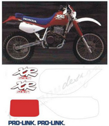 グラフィックステッカー XR 600 R 1988