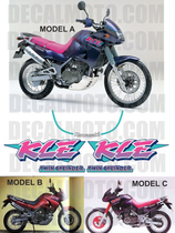 グラフィックステッカー KLE 500 1992